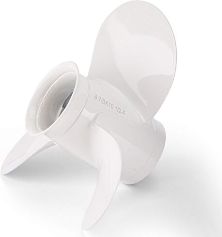 الدعائم الشابة 664-45945-00-EL 9 7/8x10 1/2 F OEM الصف الألومنيوم المروحة لياماها 20HP 25HP 30HP المحركات الخارجية 9.875x10.5,10 سبلاين الأسنان in Kuwait