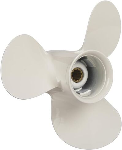 الدعائم الشابة 664-45945-00-EL 9 7/8x10 1/2 F OEM الصف الألومنيوم المروحة لياماها 20HP 25HP 30HP المحركات الخارجية 9.875x10.5,10 سبلاين الأسنان in Kuwait