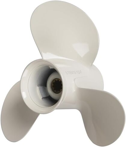 الدعائم الشابة 664-45945-00-EL 9 7/8x10 1/2 F OEM الصف الألومنيوم المروحة لياماها 20HP 25HP 30HP المحركات الخارجية 9.875x10.5,10 سبلاين الأسنان in Kuwait