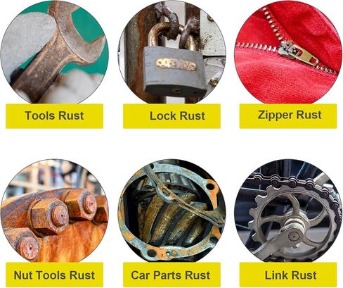 Car Battery Terminal Cleaning Brush 4 in 1 Anti-Rust Car Battery Cleaning Brush with Steel Wire Machine Parts Anti-Corrosion Cleaning Tools Universal for Automotive and Marine(Yellow) in Saudi Arabia