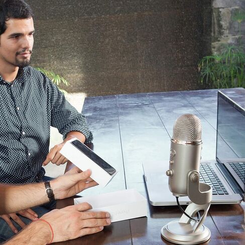 Blue Yeti USB Microphone - Slate (Renewed) in Saudi Arabia