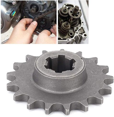 T8F Sprocket Gearbox Chains Sprockets Transmission Gearbox Sprocket Fits For 47Cc 49Cc 2 Stroke Atv Quad Dirt Pocket Mini Bicycle Motorcycle17 Teet (11 teeth) in Saudi Arabia