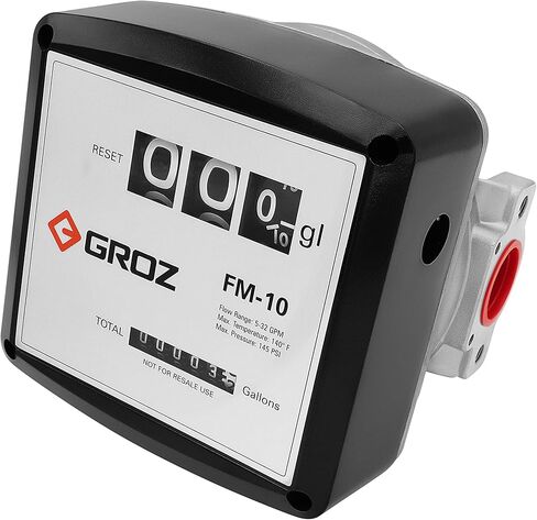 جروز 45641 عداد الديزل الميكانيكي، جالون، 1 بوصة NPT أنثى in Kuwait