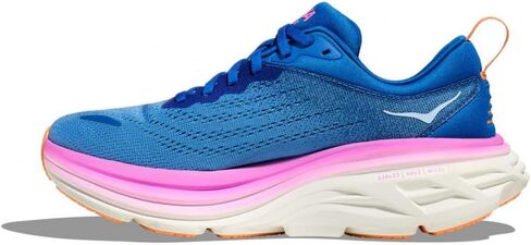 HOKA ONE ONE Women's Bondi 8 Running Shoes, Coastal Sky/All Aboard, 6.5 US in Saudi Arabia