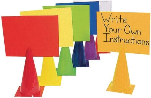 2-in-1 Message Cones 15", 15in (Set of 6) in Saudi Arabia