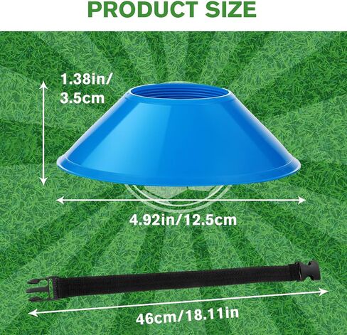 Liliful 300 Pcs Soccer Cones for Drills Mini Disc Cones with Carry Strap Soccer Training Equipment for Kids Adult Agility Drills Sports Football Basketball Coaching Practice in Saudi Arabia