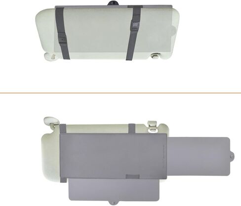 Car Visor Anti-Glare Sunshade Extender for Front Seat Driver or Passenger - 1 Piece in Kuwait