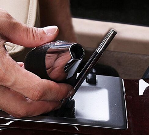 XYZCTEM Universal 110 مم يعمل باللمس، مقبض ناقل الحركة المضيء بإضاءة LED زرقاء للغاية، يناسب معظم السيارات المزودة بمحول يعمل بدون أزرار - تأكد من أنه يناسب سيارتك قبل تقديم الطلب in Kuwait