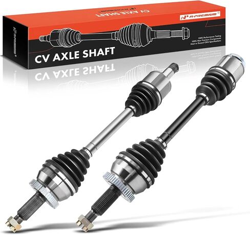 A-Premium Pair (2) Front CV Axle Shaft Assembly Compatible with Hyundai Santa Fe 2007 2008 2009, V6 3.3L, Automatic Trans., Driver and Passenger Side in Saudi Arabia