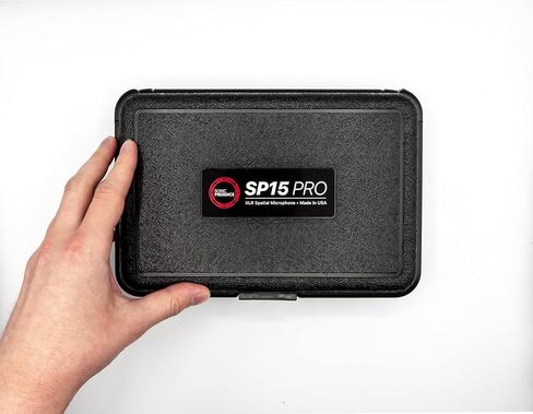 SP15Pro (XLR) Binaural Microphone - Streams and Records 360º Spatial Audio in Two Channel Stereo Format That Plays on Headphones, Speakers, Social Media Platforms and ASMR in Saudi Arabia