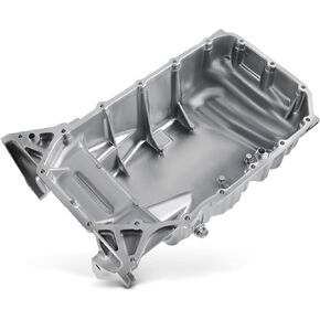 A-Premium Engine Oil Pan Sump with Drain Plug Compatible with Honda Accord 2008-2012, Crosstour 2012-2014, Acura TSX 2008-2014, 2.4L Gas