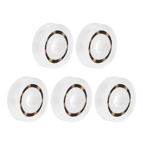 uxcell 605 Plastic Bearings 5x14x5mm Glass Ball Nylon Cage 2pcs