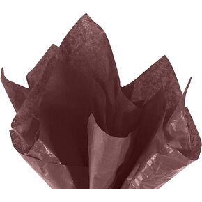 MECCANIXITY 50 Sheets Large Gift Wrap Tissue Paper Pastel Bulk Burgundy 20 x 26 inch for Gift Bags Wrapping, Wedding, Party, Favor Decor, DIY Crafts