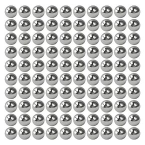 100 PCS 11 mm(0.43") Bearing Balls 304 Stainless Steel Solid Ball Bearing G100 Precision Ball