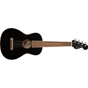 Fender Avalon Tenor Ukulele, Black