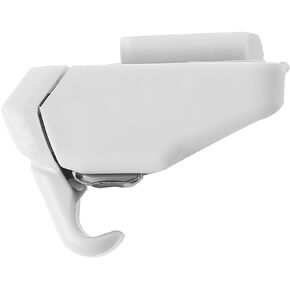 X AUTOHAUX 1pcs Sun Visor Support Clip Retainer 5VW09MS7AA for Jeep Renegade 2015-2018 Sun Visor Support Clip Holder Bracket Hanger Plastic Gray Anti Vibration