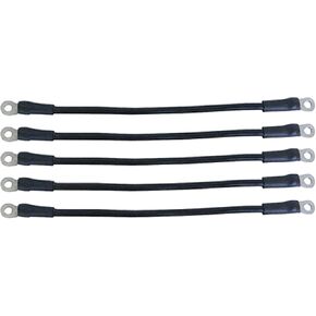 Battery Cable SET, Includes (5) 12" 6 gauge, Compatible with Club Car 36V 81+, Compatible with Yamaha G2/G8/G9 36V 85-94