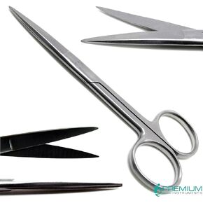 Surgical Operating Dissecting Scissors Standard 4.5" Straight Sharp/Sharp Instruments