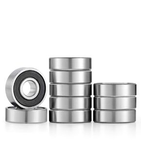 1607-2RS Precision Single Row Radial Ball Bearing 7/16"x29/32"x5/16" Deep Groove Radial Ball Bearing Both Sides Rubber Sealed and pre-Lubricated with Grease