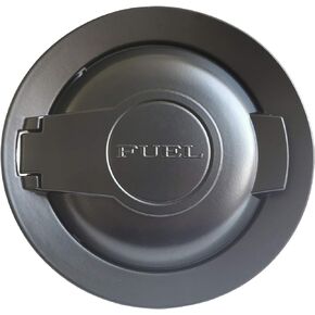 Matte Black Vapor Edition Fuel Gas Filler Door Cover Cap Compatible with 2008-2019 Challenger