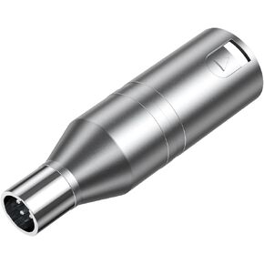 XLR to Mini XLR Adapter - Mini XLR Male to XLR Male Adapter, 3-pin Mini XLR Male to XLR Male Adapter, Compatible with BLACKMAGIC Pocket 4K/6K Camera Video Assist in Kuwait