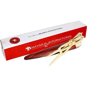 5MoonSun5's Artist Proportional Scale Divider Drawing Tool Professional 9" Long Solid Brass with Heavy Duty Steel Point Executive Promotional drafting gift with Wooden box great tool for art projector