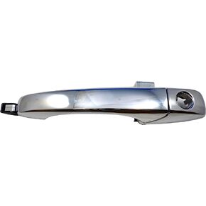 PT Auto Warehouse CH-3306M-FL - Outside Exterior Outer Door Handle, Chrome - Driver Side Front