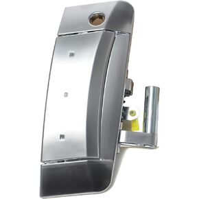 Replacement Driver Side Door Handle - Replaces 80607-CD41E, 80607-CD40E - Compatible with Nissan 350Z 2003, 2004, 2005, 2006, 2007, 2008, 2009 - Exterior Door with Key Hole - 03,04,05,06, 07, 08, 09