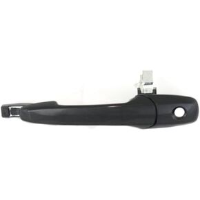 KarParts360 Door Handle for Mazda CX-7 2007-2012 Driver Side | Exterior | Front | Smooth Black | with Key Hole| Trim:All Submodels