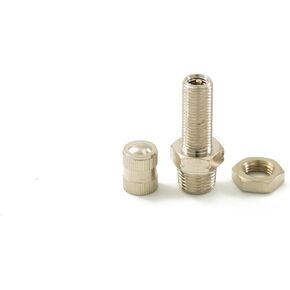 1/8" Male NPT to Schrader Valve - Used for Inflating Tires & Equipment, Manually Adjusting Air Suspension, Emergency Air Supply Lines, and Filling Portable Air Tanks