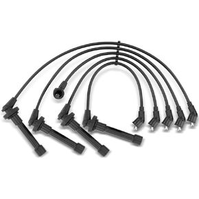 A-Premium Ignition Spark Plug Wires Set of 5 Compatible with Infiniti G20 1991-2002 & Nissan Sentra 1991-1994 1998-2001, NX 1991-1993, 200SX 1995-1998, 2.0L