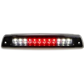 3rd Brake Light High Mount Stop Brake Light with Cargo Light Fit for Dodge Ram 1500 2500 3500 1994-2001 (Black Housing Smoke Lens)