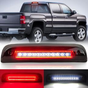 ضوء الفرامل الثالث LED المدخن لـ 2014-2018 Chevy Silverado GMC Sierra 1500 2500HD 3500HD، ضوء الحمولة الخلفي لسقف الكابينة، مجموعة مصابيح الذيل عالية التركيب، استبدال OEM 23509162 in Kuwait