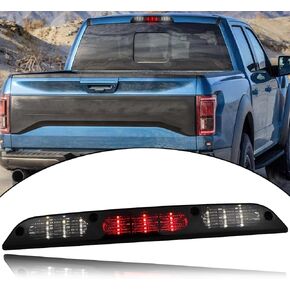 High Mount Stop Lights LED Third Brake Light Compatible with Ford 2015-2020 F150, 2017-up F250 F350, 2019-up Ranger, Maverick 2022-up Rear LED 3rd Brake Lamp (Double line Style)