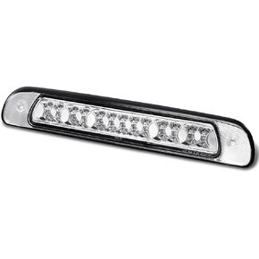 Auto Dynasty Dual Row LED Rear High Mount Black Housing 3rd Third Tail Brake Light Reverse Lamp, Compatible with Toyota Tundra 00-06