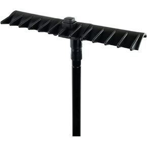 Izzo Golf Portable Bunker Rake for Your Golf Bag - Foldable Golf Bunker rake You can Carry in Your Golf Bag, Black