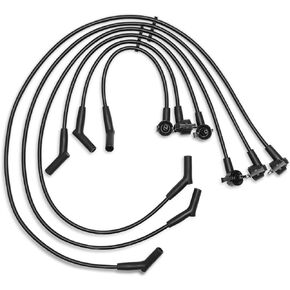 A-Premium Ignition Spark Plug Wires Set of 6 Compatible with Ford Mustang 1999-2000 V6 3.8L