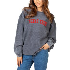 chicka-d Women's Corded Sweatshirt