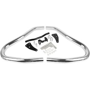 Worldmotop Highway Crash Bar Engine Guard Compatible with BMW R18 R18B CLASSIC R 18 2020 2021 2022(Black)