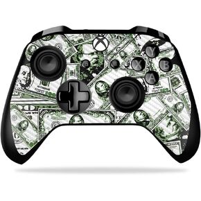MightySkins Carbon Fiber Skin for Microsoft Xbox One X Controller - Cartoon Mania | Protective, Durable Textured Carbon Fiber Finish | Easy to Apply, Remove, and Change Styles | Made in The USA