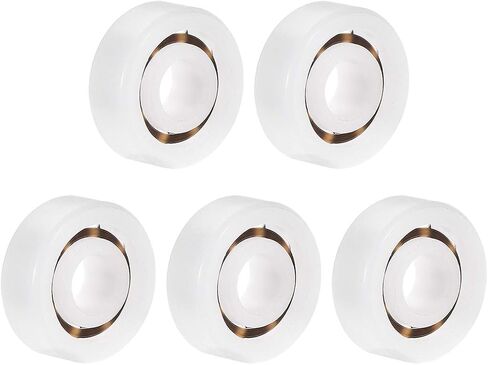 uxcell 605 Plastic Bearings 5x14x5mm Glass Ball Nylon Cage 2pcs in Saudi Arabia