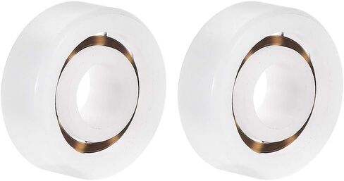 uxcell 605 Plastic Bearings 5x14x5mm Glass Ball Nylon Cage 2pcs in Saudi Arabia