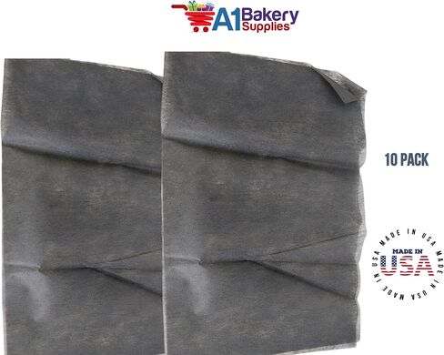 A1BakerySupplies® مناديل ورقية ملونة غير منسوجة من البوليستر وقابلة لإعادة الاستخدام مقاس 20 × 26 بوصة (متنوعة) in Kuwait