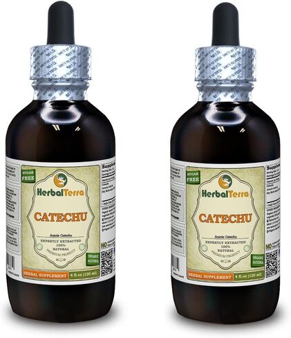 Catechu (Acacia Catechu) Glycerite, Dried Herb Alcohol-Free Liquid Extract 2 oz in Saudi Arabia