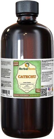 Catechu (Acacia Catechu) Glycerite, Dried Herb Alcohol-Free Liquid Extract 2 oz in Saudi Arabia