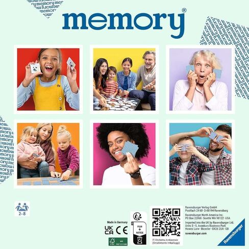 Ravensburger Junior Memory® Game for Kids Ages 3 and Up – A Fun & Fast Picture Matching Game in Saudi Arabia