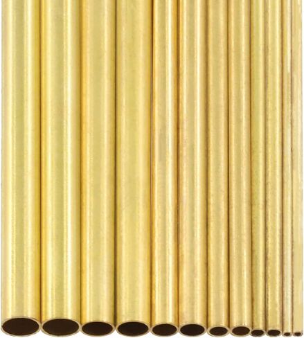 12 قطعة 6 أحجام النحاس أنبوب دائري أنابيب الأنابيب غير الملحومة 300 مللي متر طول 0.2 مللي متر سمك الجدار 1 مللي متر 1.5 مللي متر 2 مللي متر 2.5 مللي متر 3 مللي متر 3.5 مللي متر OD in Kuwait