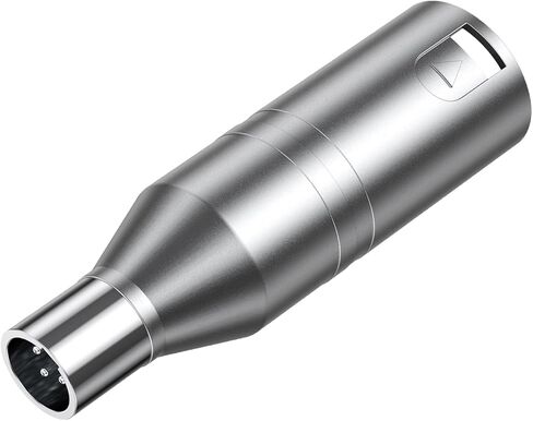 XLR to Mini XLR Adapter - Mini XLR Male to XLR Male Adapter, 3-pin Mini XLR Male to XLR Male Adapter, Compatible with BLACKMAGIC Pocket 4K/6K Camera Video Assist in Kuwait