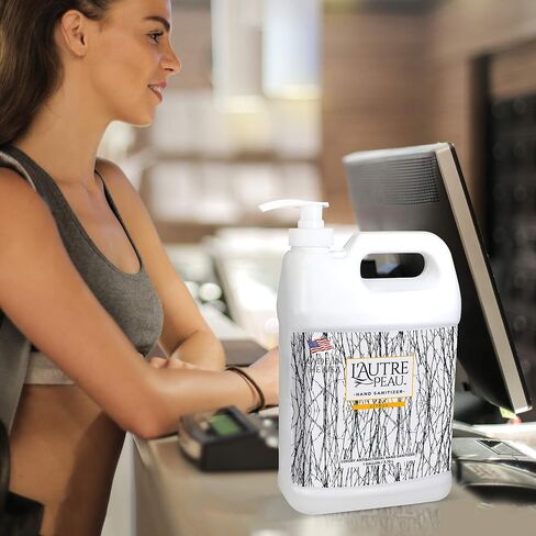 Universal Industrial Dispenser Pump for 1 Gallon Bottles by L'AUTRE PEAU - 38/400 | 12" Height | 5-7 CC Per Stroke | Pump Sanitizer, Lotion, Shampoo, Conditioner | For Standard & F-Style Jugs (6 Pack) in Saudi Arabia