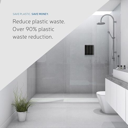 خرطوشة إعادة تعبئة غسول الجسم المنعش من Eversoft، 350 مل (12 أونصة) × 6 قطع in Kuwait